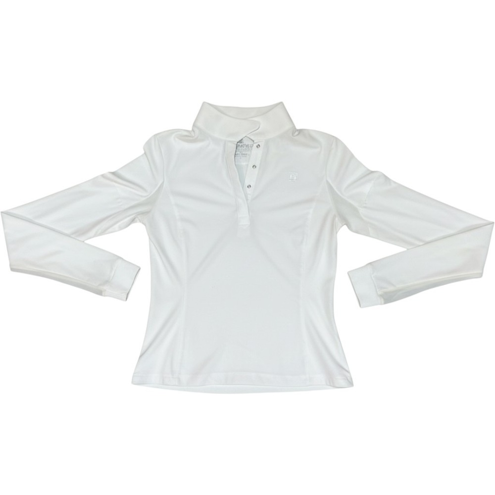 Romfh Sun Shirt Womens L White Chill Factor Equestrian Long Sleeve Mesh Show Top